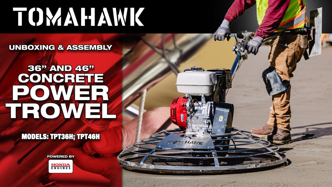 46" Concrete Power Trowel 8.5HP Honda Combo Blades and Float Pan Cement Finishing Tool - view 4