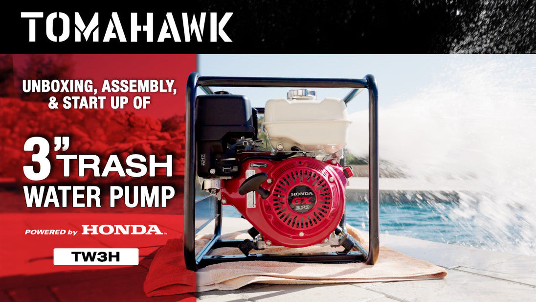 3 Inch Trash Water Pump 375 GPM 8 HP GX240 powered by Honda Portable Utility X-Series - view 4