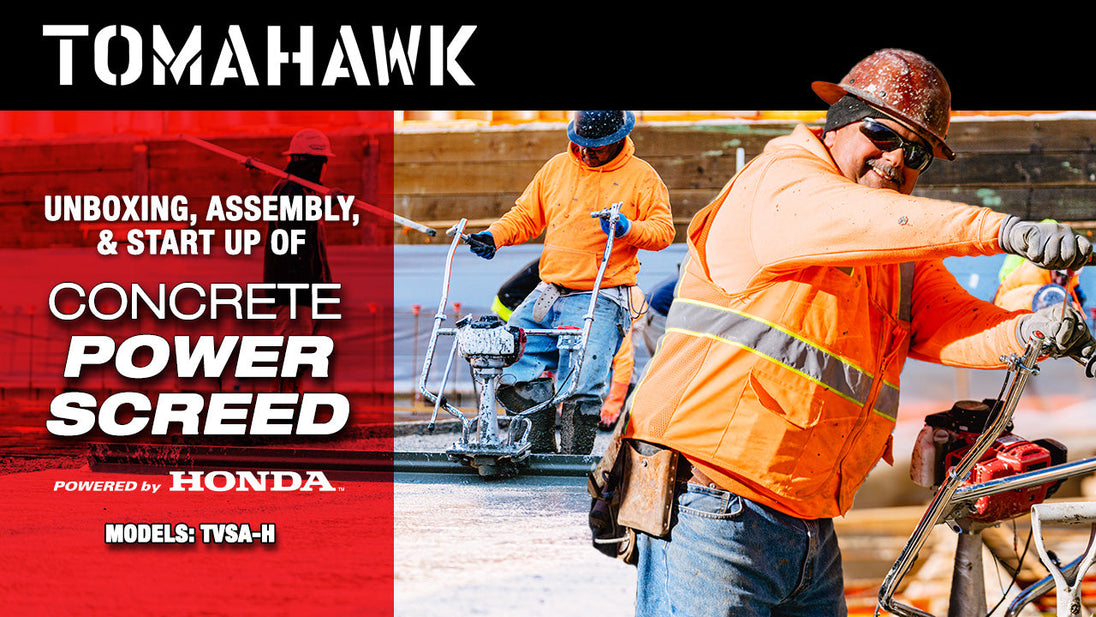 Tomahawk PRO Series Honda Concrete Power Screed Dual Magnesium Blade Bundle (Choose 2 Boards) - view 4