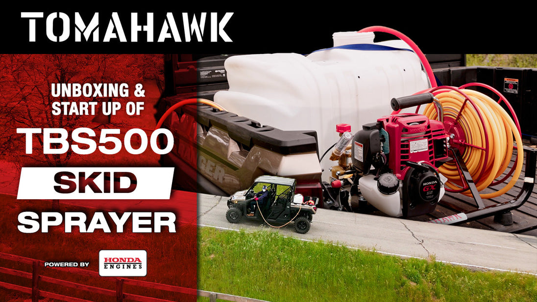 1.6HP Skid Sprayer Barrel Mount Only with Honda GX35 100ft Hose and 500 PSI Pump for Pest Control - view 5