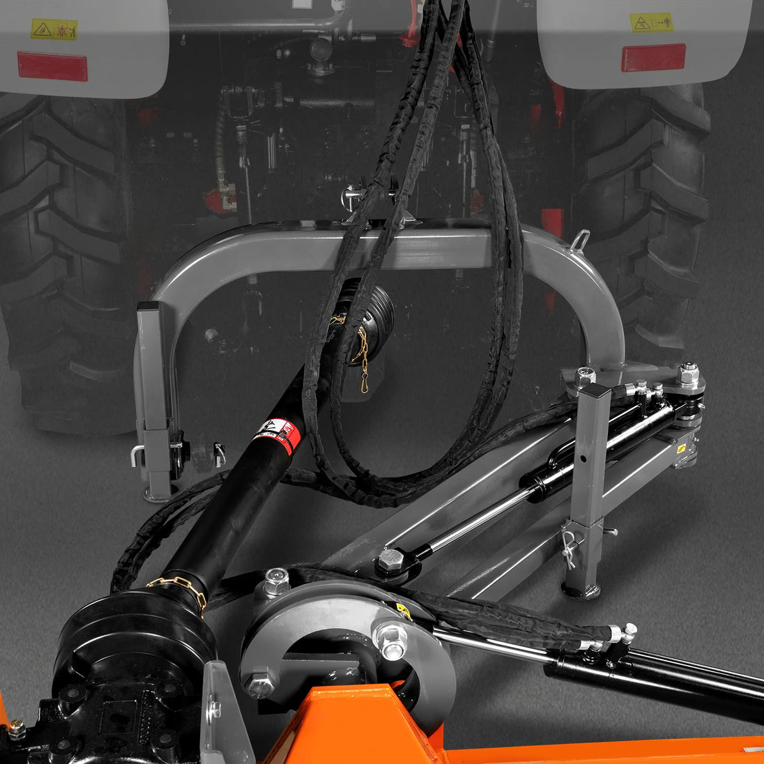 MechMaxx 60" Standard 3Point Offset Flail Ditch Bank Mower, 25-60HP, VAM60 - view 6
