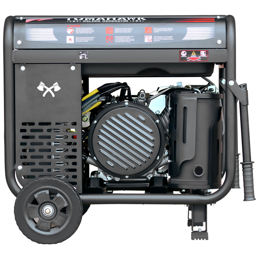 210 Amp Engine Driven Welder Generator 2000 Watt 15 HP Gas Powered - view 8
