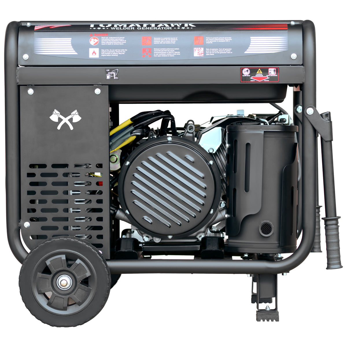 210 Amp Engine Driven Welder Generator 2000 Watt 15 HP Gas Powered - view 8